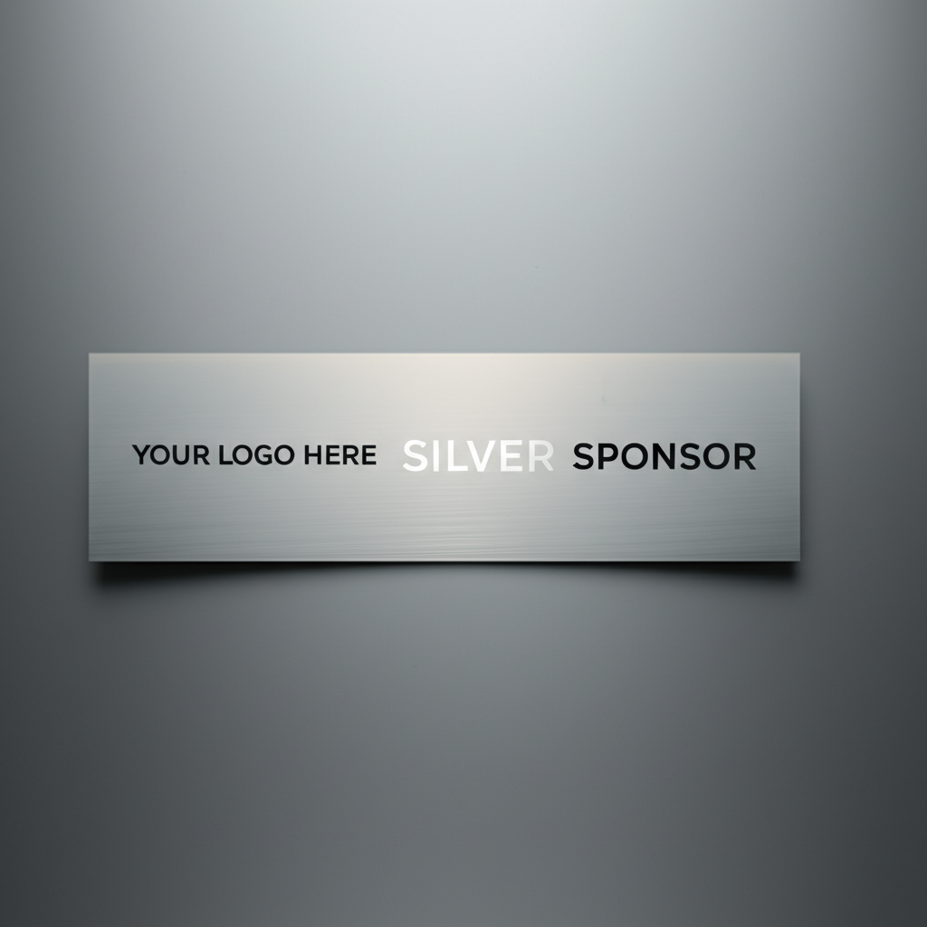 Silver sponsor placeholder logo